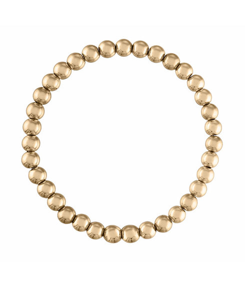 5MM Gold Ball Bracelet
